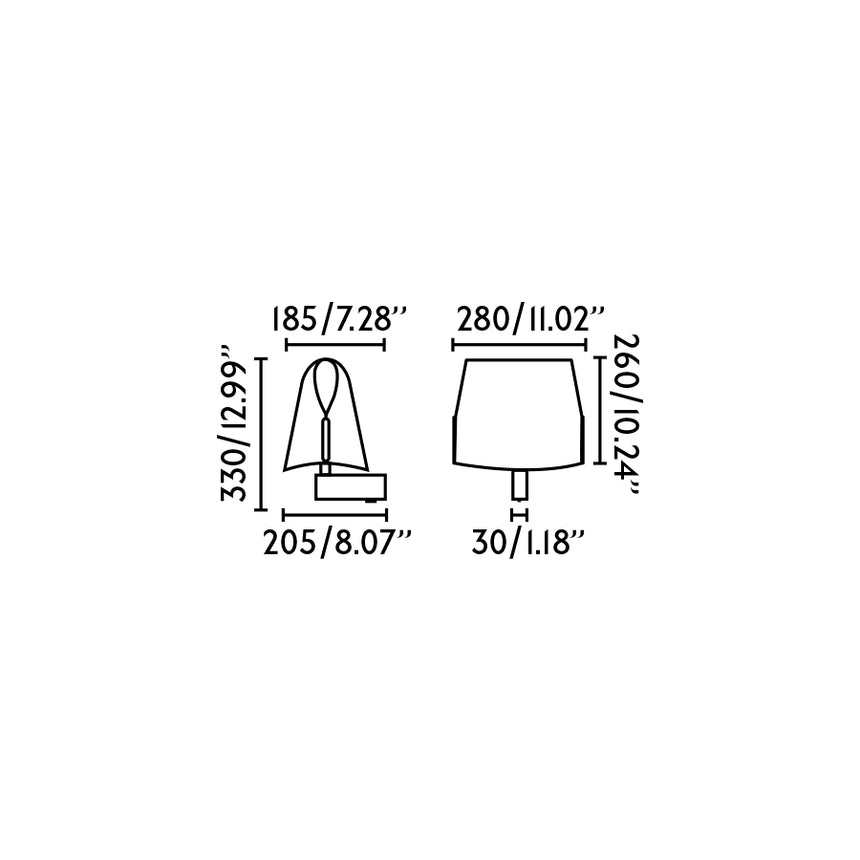 Faro LUANG Lámpara aplique negro/beige 23004-57