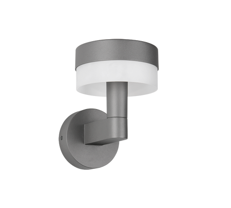 Aplique de exterior Trio Mackenzie LED antracita 3000K regulable IP54 230561142