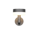 Aplique de exterior Trio Mackenzie LED antracita 3000K regulable IP54 230569142