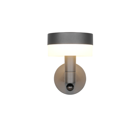 Aplique de exterior Trio Mackenzie LED antracita 3000K regulable IP54 230569142