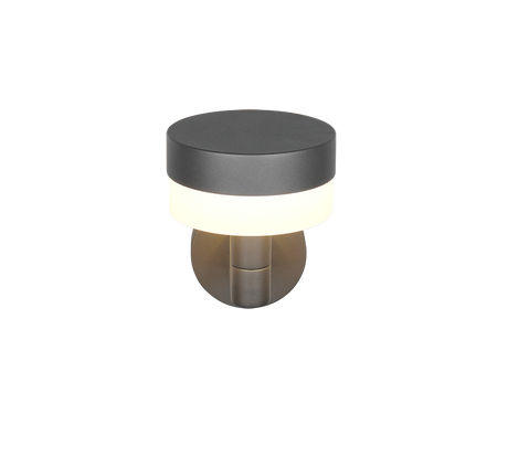 Aplique de exterior Trio Mackenzie LED antracita 3000K regulable IP54 230569142