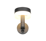 Aplique de exterior Trio Mackenzie LED antracita 3000K regulable IP54 230569142