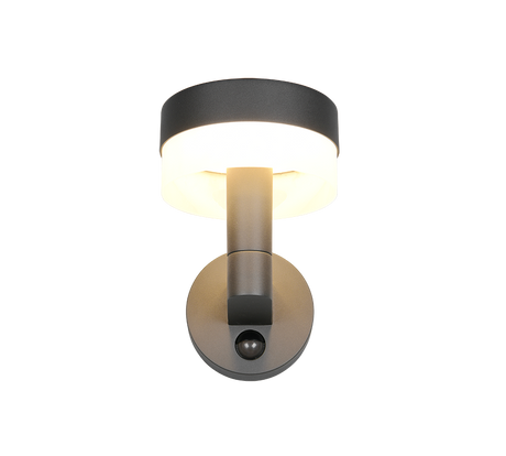Aplique de exterior Trio Mackenzie LED antracita 3000K regulable IP54 230569142