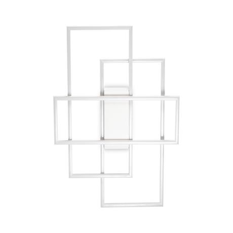 Plafón de techo Ideal Lux Frame LED 33W 3000K 62,5cm blanco — ref. 230726 (1)
