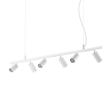 Lámpara colgante Ideal Lux Dynamite blanco 6 luces 168W Ø115,5cm 231433