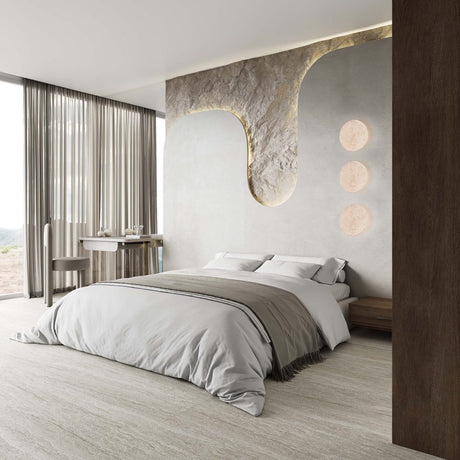 Aplique de pared Trio Bobbin LED blanco mate 3000K 234510101