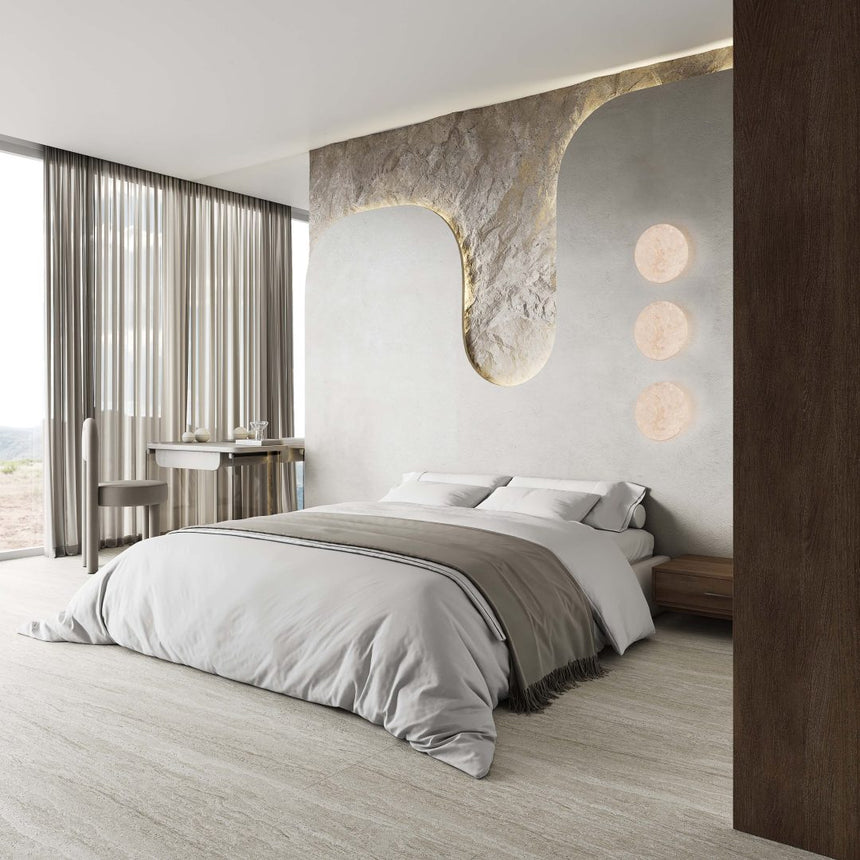 Aplique de pared Trio Bobbin LED blanco mate 3000K 234510101