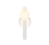 Aplique de pared Trio Napoli LED blanco mate 34,5cm 237970131
