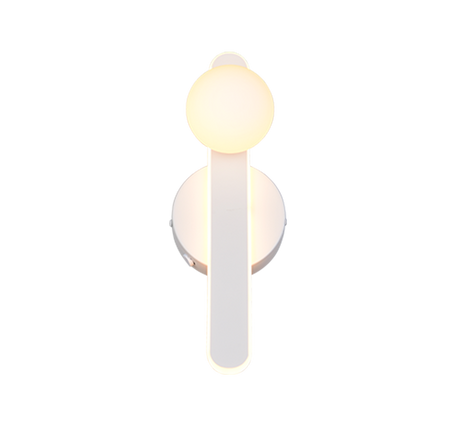 Aplique de pared Trio Napoli LED 34,5cm blanco mate — ref. 237970131 (3)