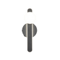 Aplique de pared Trio Napoli LED negro mate 34,5cm 237970132