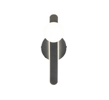 Aplique de pared Trio Napoli LED negro mate 34,5cm 237970132