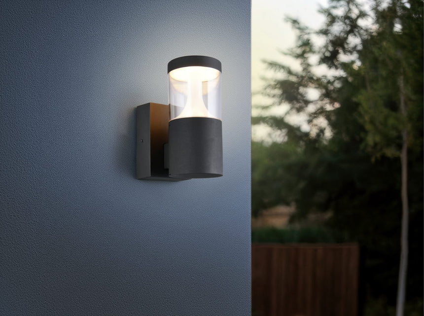 Aplique de exterior Trio Tagus LED antracita IP65 238560142