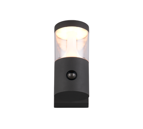 Aplique de exterior Trio Tagus LED antracita IP54 238569142
