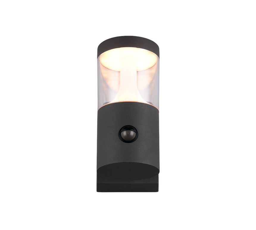Aplique de exterior Trio Tagus LED antracita IP54 238569142