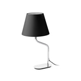 Faro ETERNA Lámpara sobremesa cromo/negra 24008-15