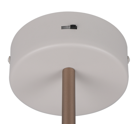 Aplique de pared Trio Keaton LED gris cálido 240270176