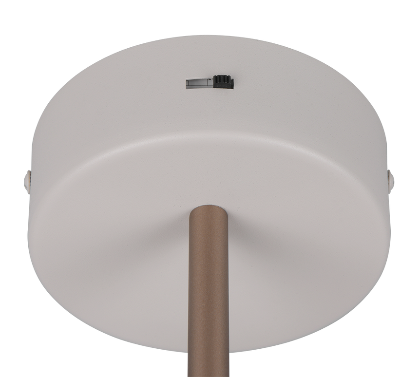 Aplique de pared Trio Keaton LED gris cálido 240270176