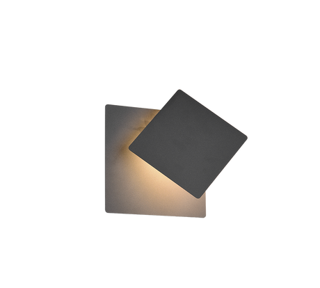 Aplique de pared Trio Mio LED negro mate 3000K 240319132