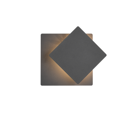 Aplique de pared Trio Mio LED negro mate 3000K 240319132