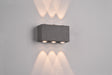 Aplique de exterior Trio Clyde LED antracita 3000K regulable IP54 240760142