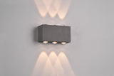 Aplique de exterior Trio Clyde LED antracita 3000K regulable IP54 240760142