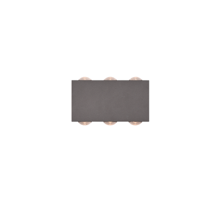 Aplique de exterior Trio Clyde LED antracita 3000K regulable IP54 240760142