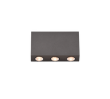 Aplique de exterior Trio Clyde LED antracita 3000K regulable IP54 240760142