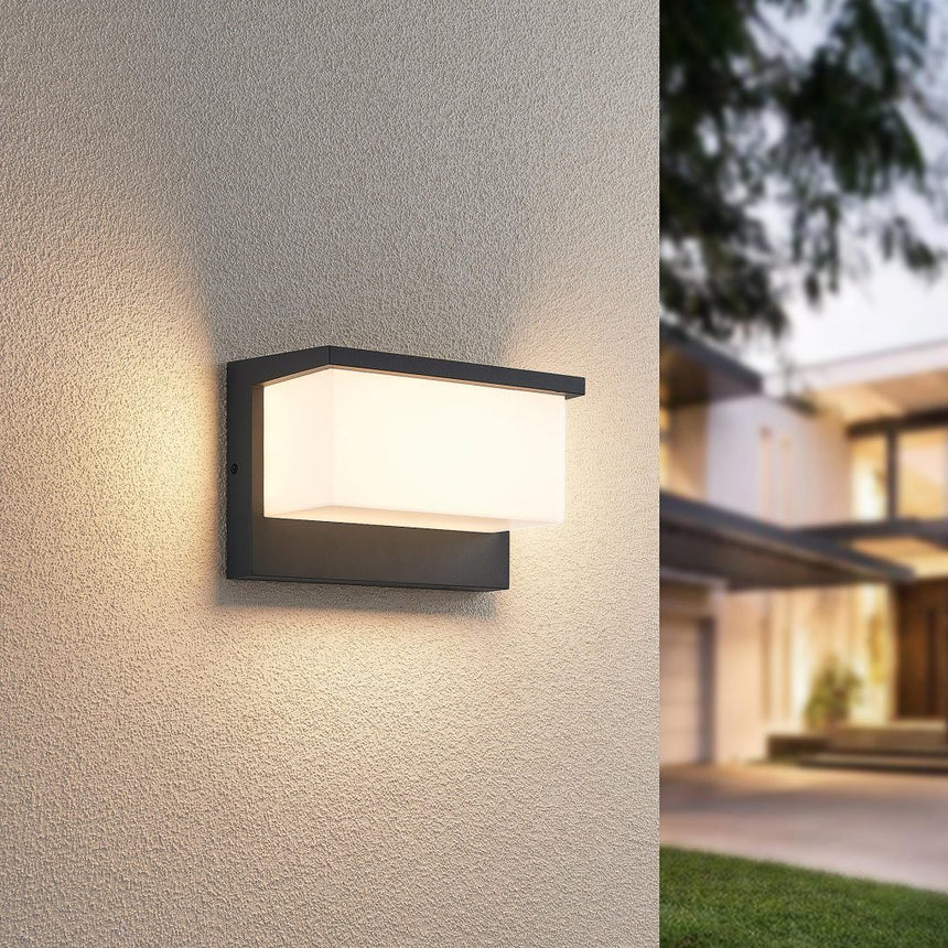Trio Nestos Aplique LED exterior aluminio gris antracita 240960142
