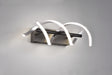 Aplique de pared Trio Sequence LED brushed aluminium 47cm 241810205