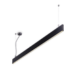 Sistema lineal Ideal Lux Steel negro LED 32W 3000K regulable Ø120cm 241975