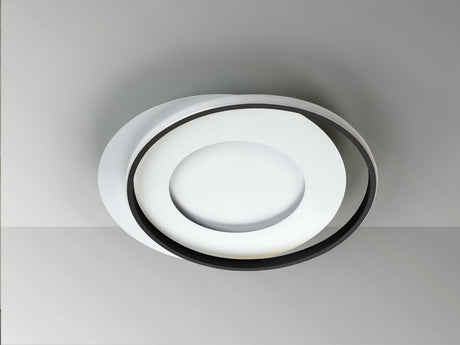 Plafón Schuller Limbos LED blanco y negro 4000K 245142 - vista 4