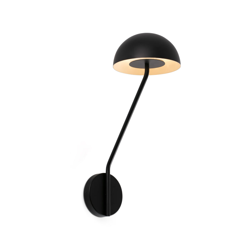 Faro PURE Lámpara aplique negro y blanco roto 24528