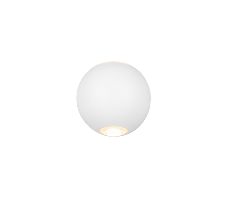 Aplique de exterior Trio Avisio LED blanco mate 3000K IP54 246760231