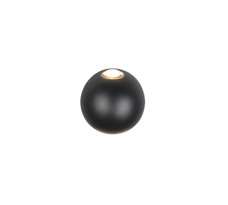 Aplique de exterior Trio Avisio LED negro mate 3000K IP54 246760232
