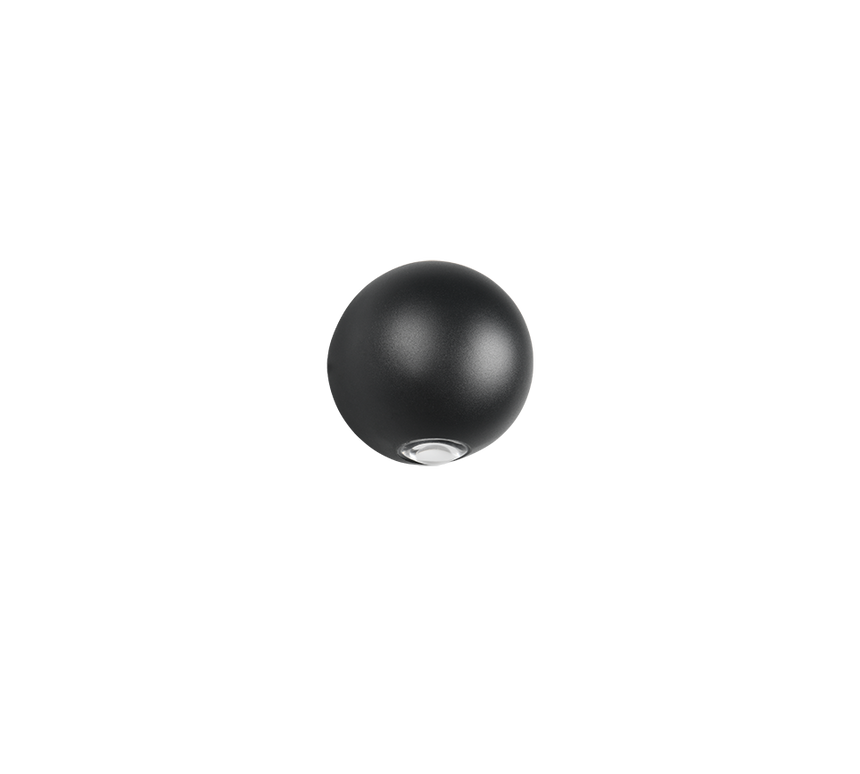 Aplique de exterior Trio Avisio LED negro mate 3000K IP54 246760232