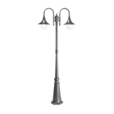 Lámpara de pie Ideal Lux Cima antracita 2 luces 104W 216cm 246833