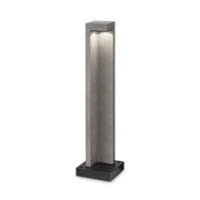 Baliza de exterior Ideal Lux Titano granito LED 8,5W 3000K IP55 74cm 246987