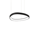 Lámpara colgante Ideal Lux Gemini negro LED 36W 3000K Ø42,5cm 247236