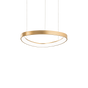 Lámpara colgante Ideal Lux Gemini latón LED 36W 3000K Ø42,5cm 247243