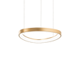 Lámpara colgante Ideal Lux Gemini latón LED 36W 3000K Ø42,5cm 247243
