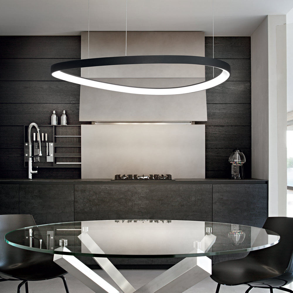 Lámpara colgante Ideal Lux Gemini LED 56W 3000K 81cm blanco — ref. 247274 (2)