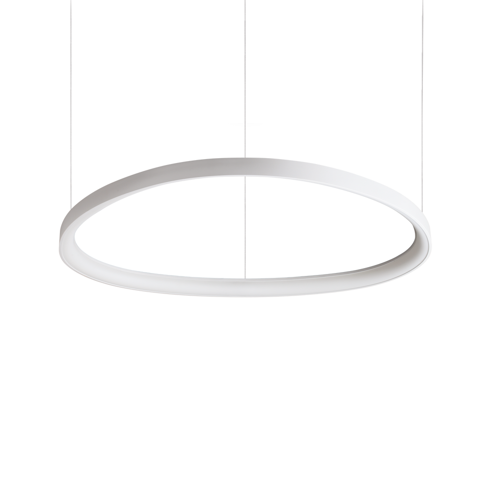Lámpara colgante Ideal Lux Gemini LED 56W 3000K 81cm blanco — ref. 247274 (1)