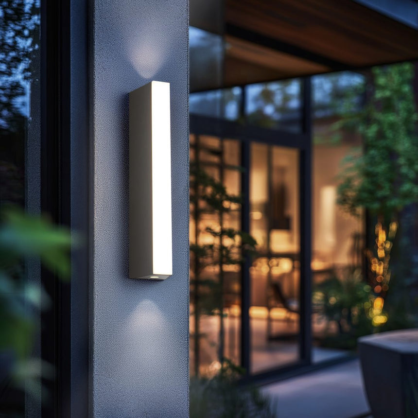 Aplique de exterior Trio Marne LED antracita 3000K arriba y abajo IP65 247360242 - vista 6