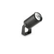 Proyector de exterior Ideal Lux Starlight gris LED 10W 3000K IP67 Ø7,5cm 248387