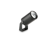 Proyector de exterior Ideal Lux Starlight gris LED 10W 3000K IP67 Ø7,5cm 248387