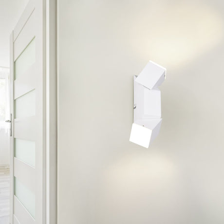 Aplique de pared Trio Raglan LED blanco mate 3000K 248510231