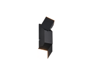 Aplique de pared Trio Raglan LED 3000K negro mate — ref. 248510232 (1)