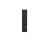 Aplique de pared Trio Raglan LED negro mate 3000K 248510232