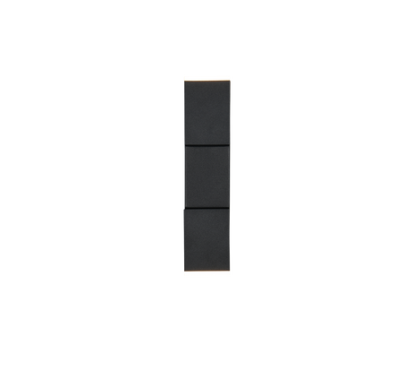 Aplique de pared Trio Raglan LED negro mate 3000K 248510232