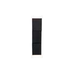 Aplique de pared Trio Raglan LED negro mate 3000K 248510232